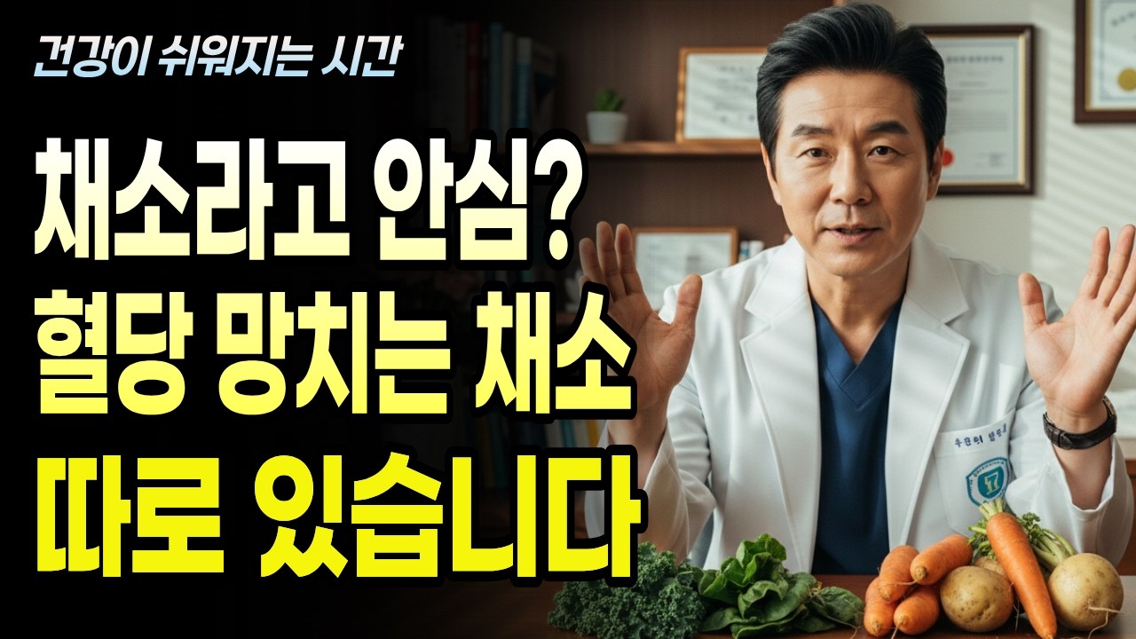 채소를 열심히 먹는데 혈당이 안 잡히는 진짜 이유 [건강이 쉬워지는 시간]