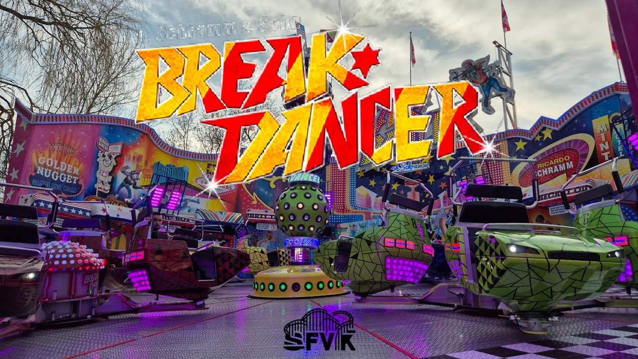 Schramms Break Dancer (Offride), Barbarossamarkt Gelnhausen 2025, 4K 60FPS, HUSS, Schramm & Sohn