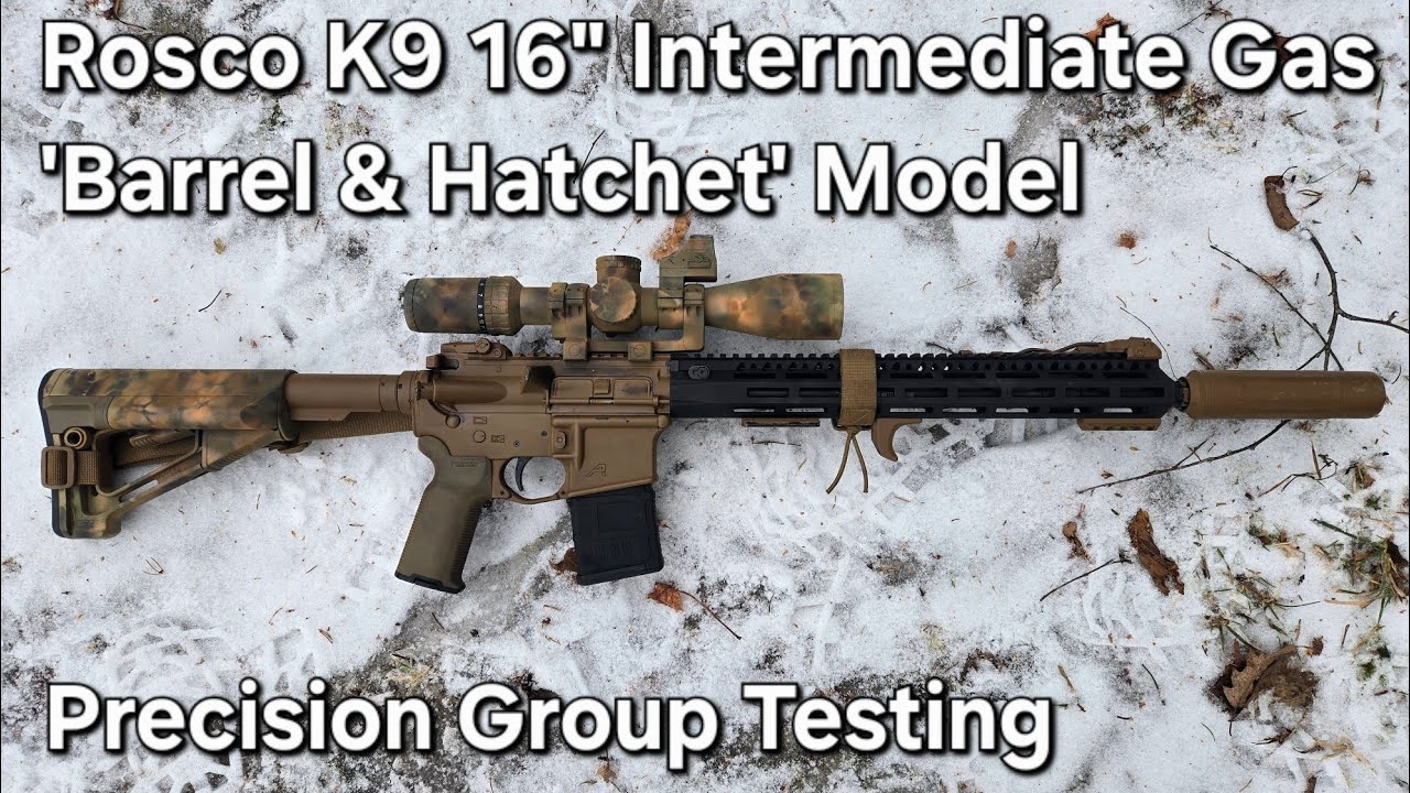 Rosco Manufacturing Barrel & Hatchet K9 16