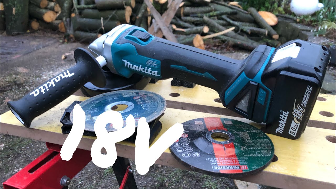 Makita DGA504 Akku Flex Winkelschleifer cordless anglegrinder 18V Test