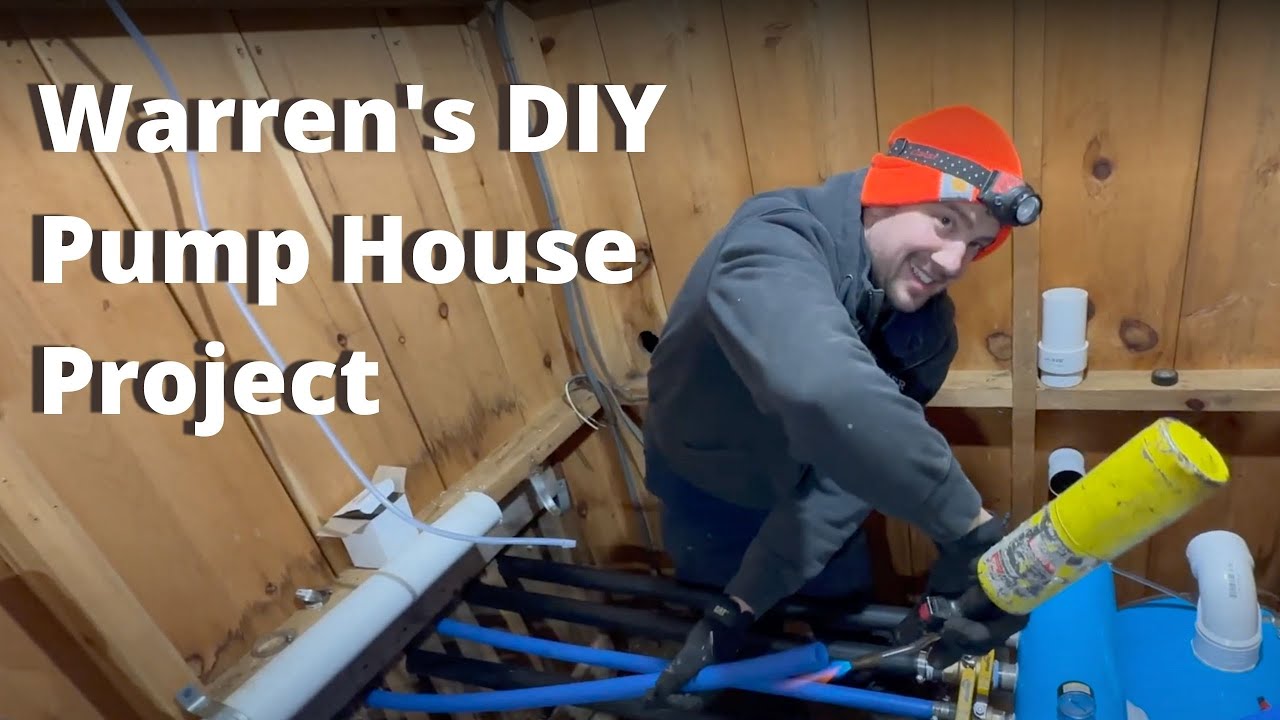 Warren's DIY Maple Syrup Pump House Project
