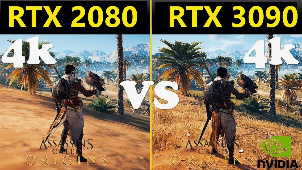 4k Gameplay Benchmarks RTX 3090 vs 2080 Ti 2020