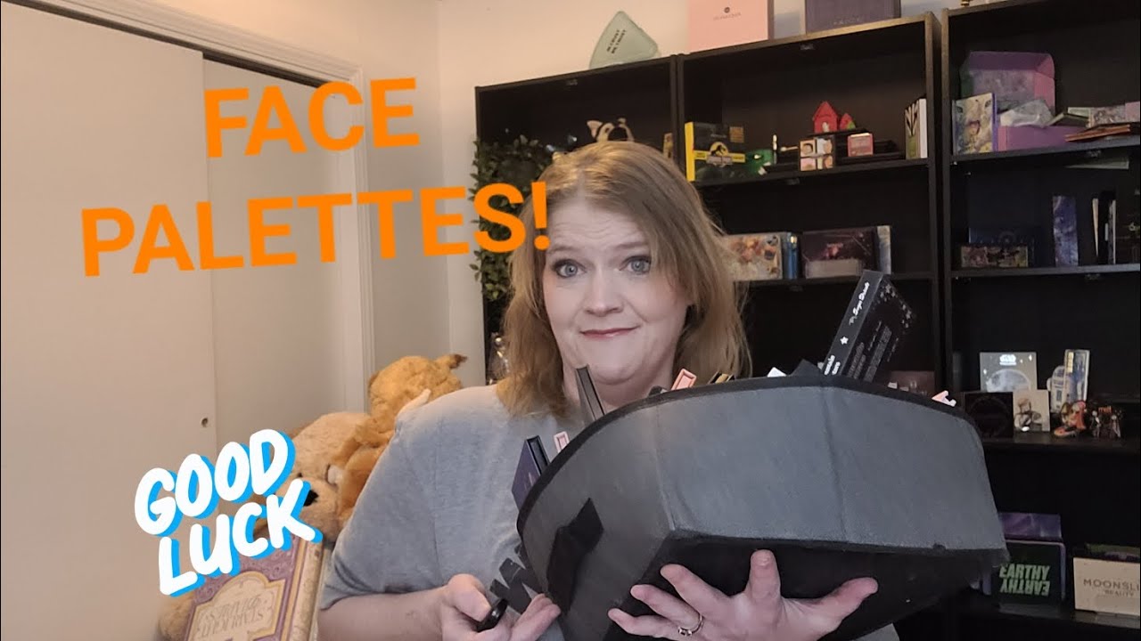 Makeup Declutter! Saving Face....Palettes!
