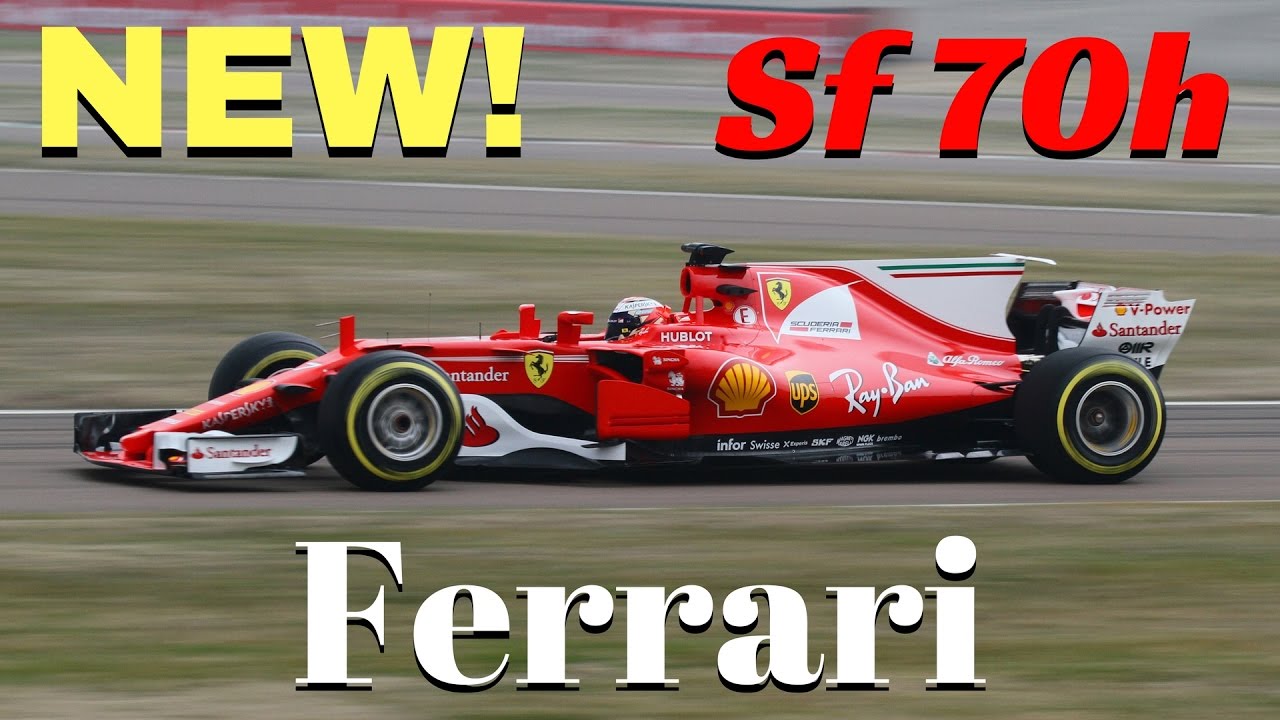 NEW 2017 Ferrari F1 Sf-70h - First Shakedown, sparks & Pure Sound!