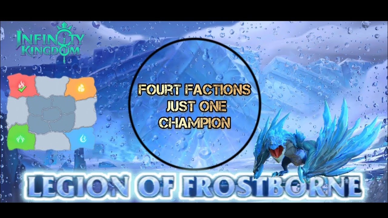 Infinity Kingdom.S170 Legion of frostborne update about KvK vs the strongers servers in the game !