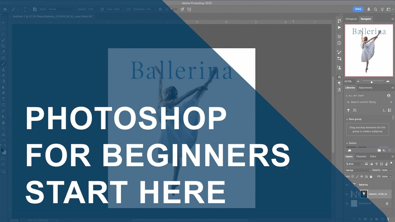 Photoshop for Beginners - Getting Started in Photoshop