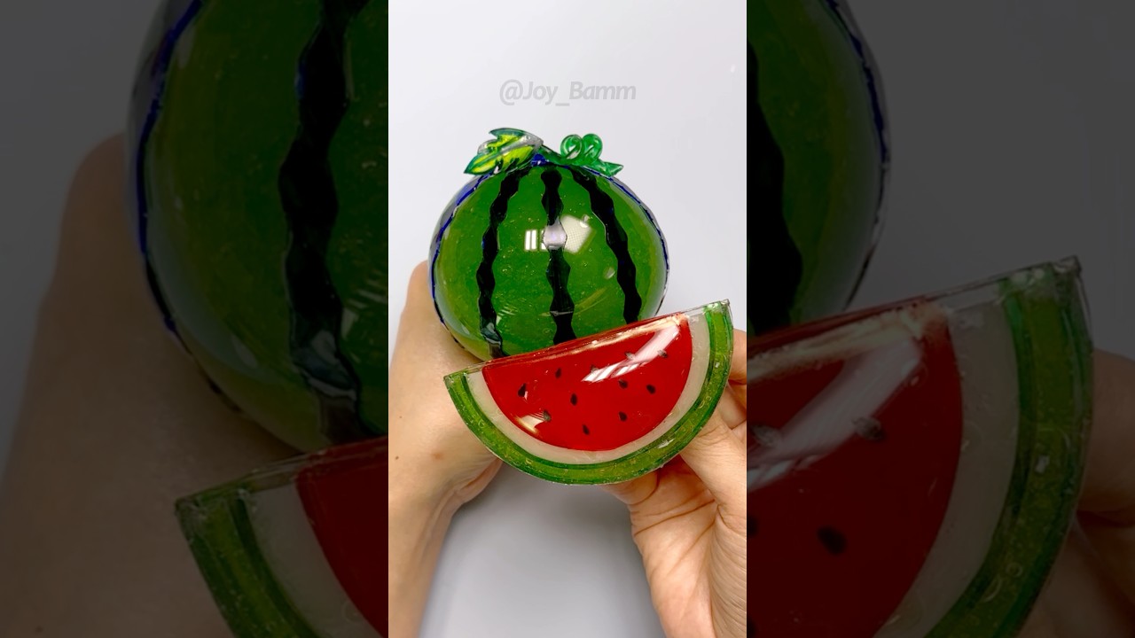 🍉Watermelon Squishy DIY with Nano Tape!