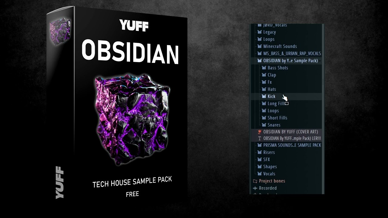 [FREE] TECH HOUSE SAMPLE PACK ||| OBSIDIAN BY YUFF