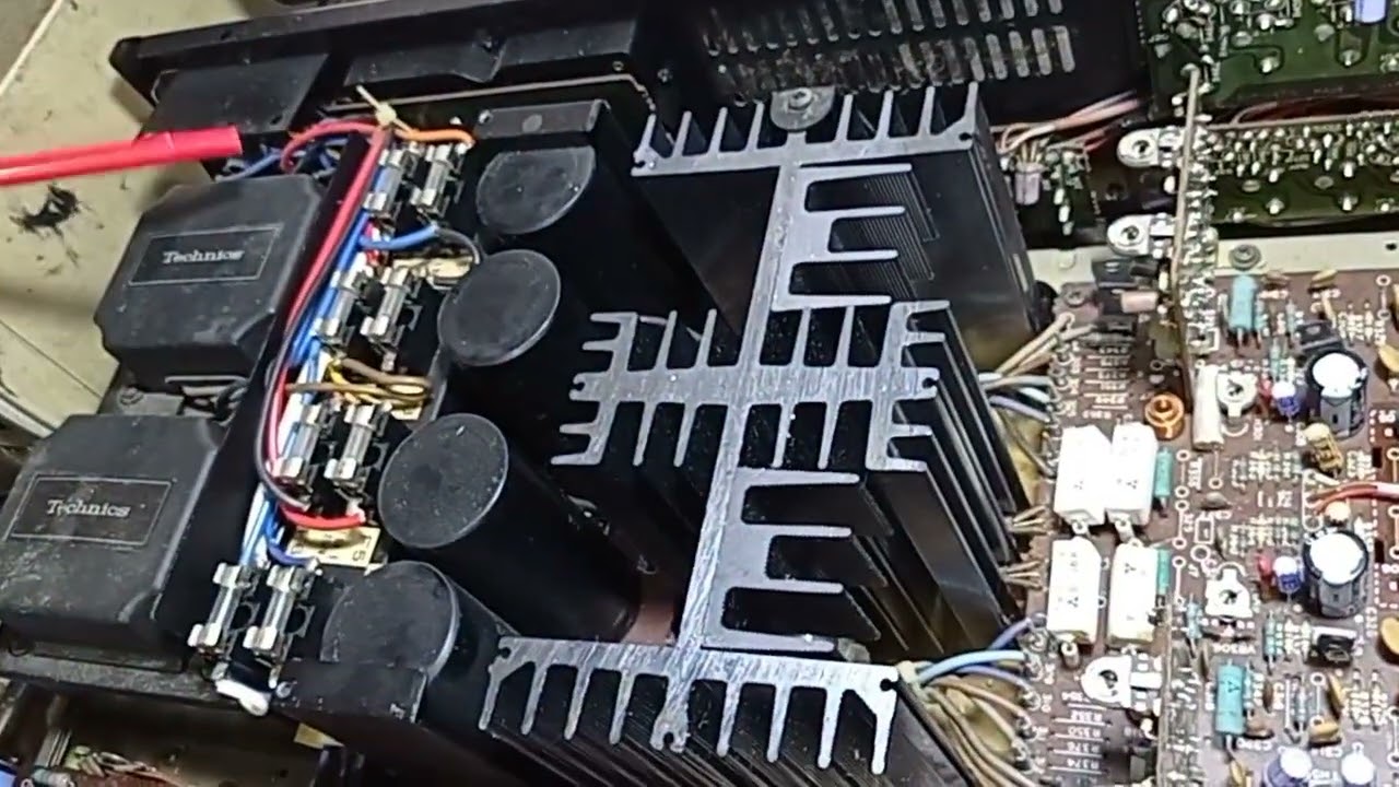 Technics SU-8080 restauración y el sonido de los '80s 4-4