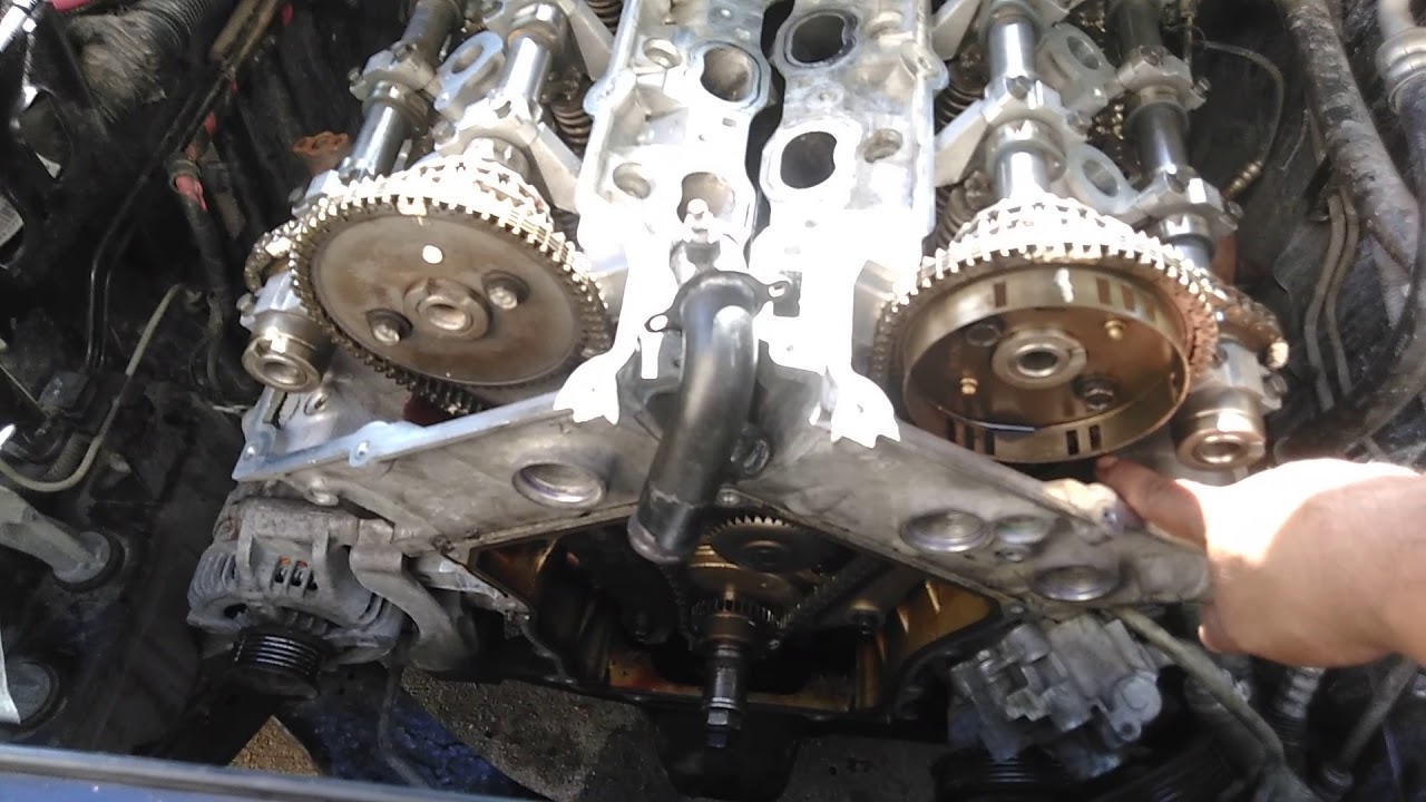 How to set the time of a motor... 2.7 Dodge charger 09...Como poner el tiempo De un motor