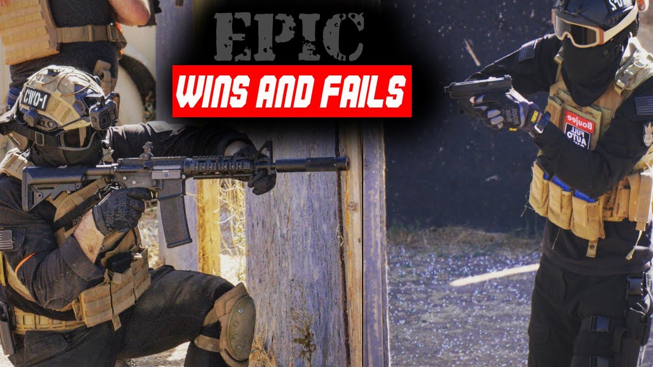 10 Mins of EPIC Airsoft WINS and FAILS