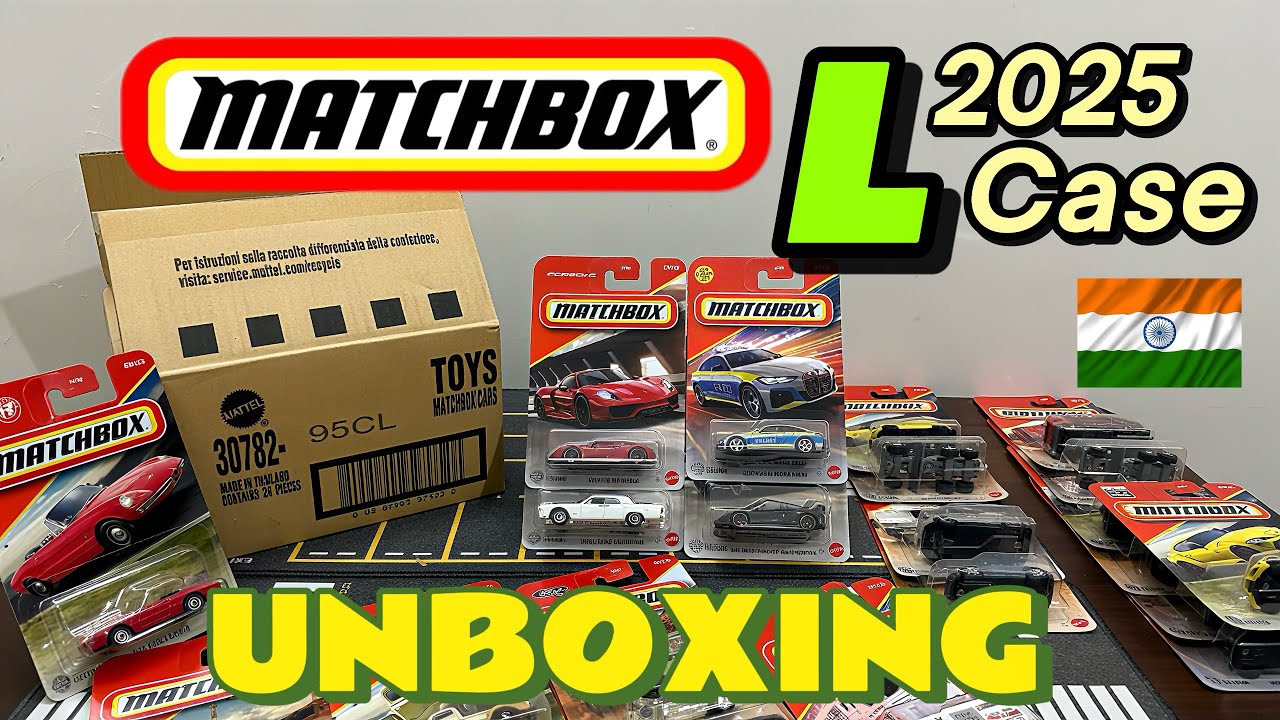 Matchbox 2025 L Case India | Full Case Unboxing | Stunning Mix for Collectors in India 🇮🇳