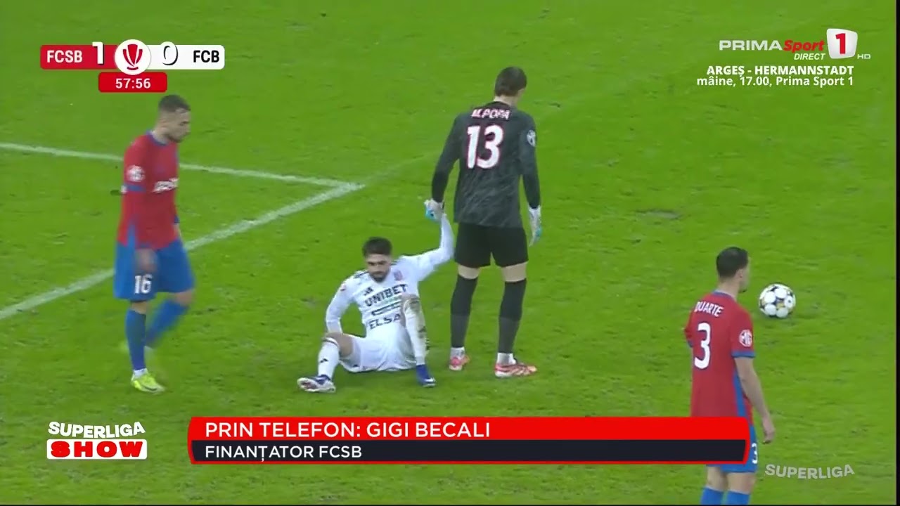 EXCLUSIV. Becali îşi freacă mâinile: „Suntem în play-off. Vreau eventul”. Bîrligea, 