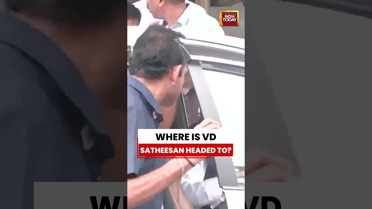 Kerala CM VD Satheesan Leaves Kerala Bhavan for NITI Aayog Meeting in Delhi #nitiaayog