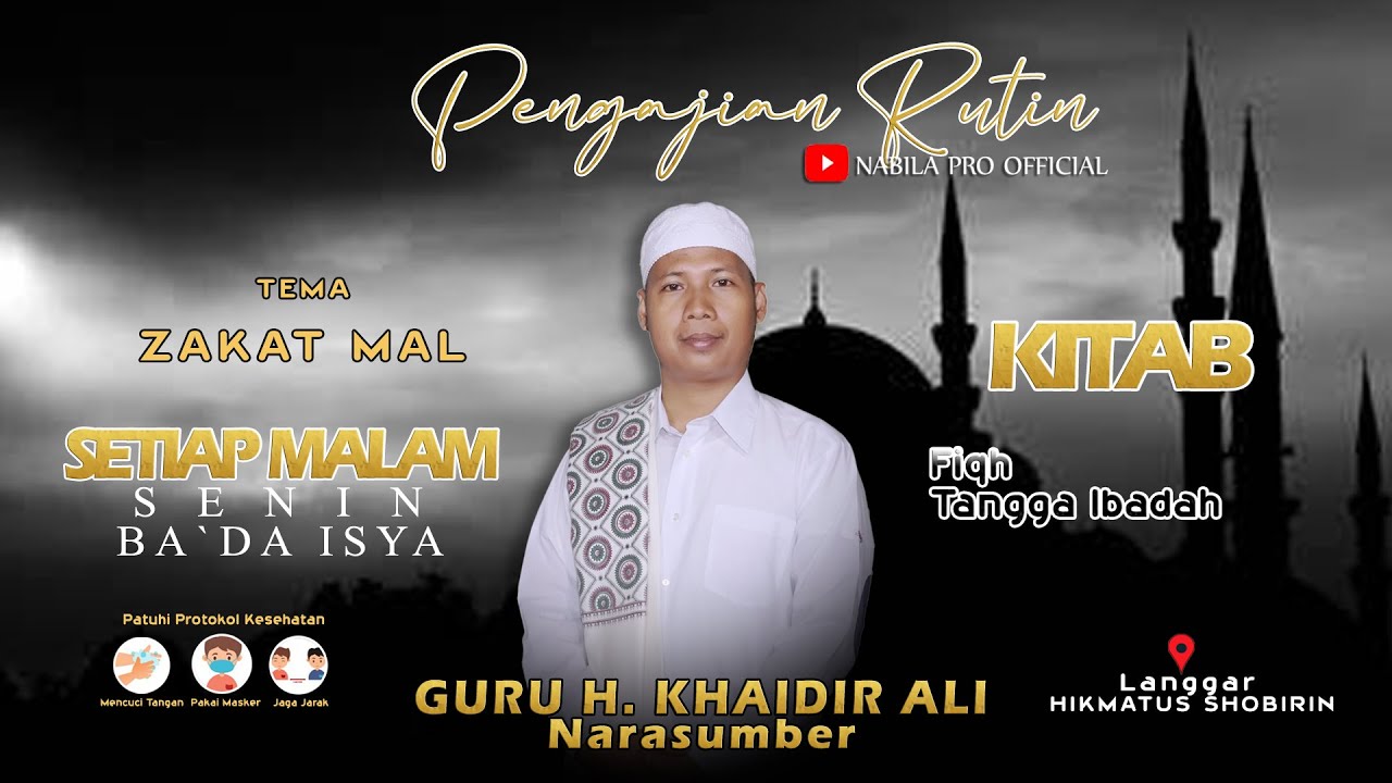 ZAKAT MAL ( HARTA ) KITAB TANGGA PELAJARAN IBADAH  . GR H. KHAIDIR ALI
