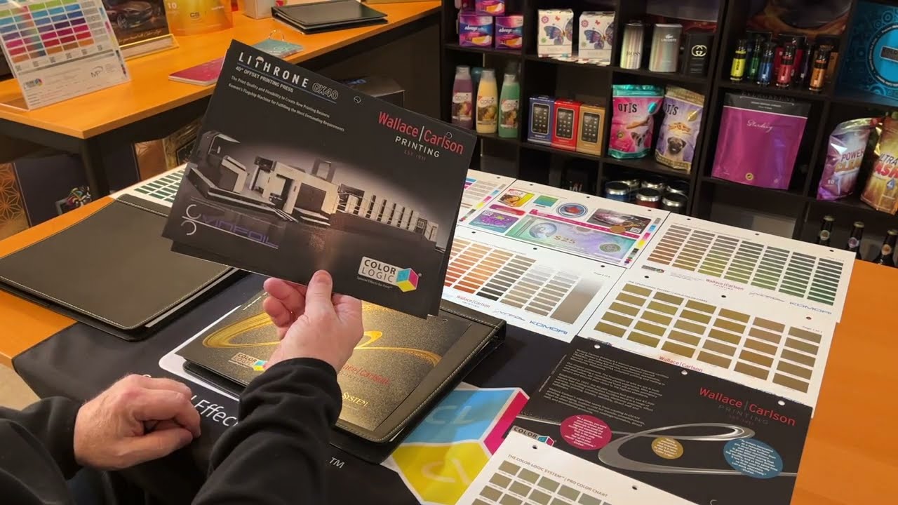 Wallace Carlson Cold Foil Color System – Color-Logic • 924 Foil colors and embellishments