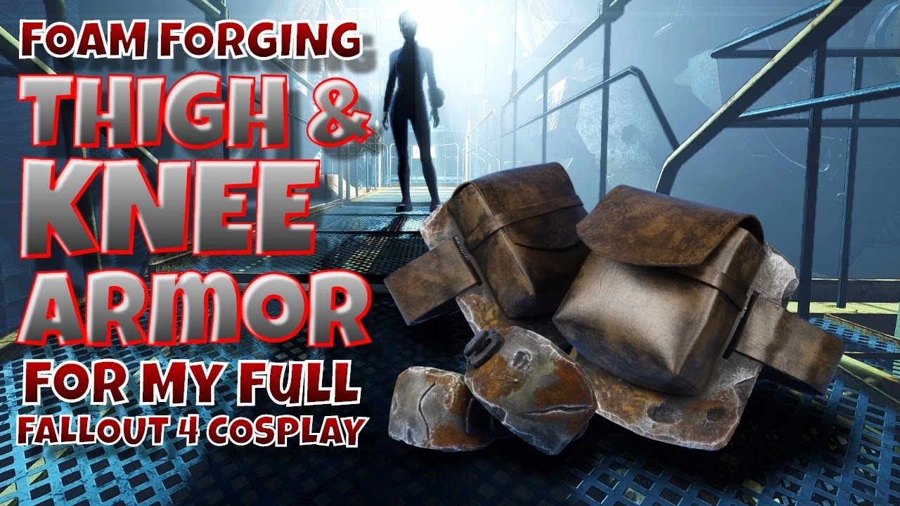 Foam Forging Thigh & Knee Armor