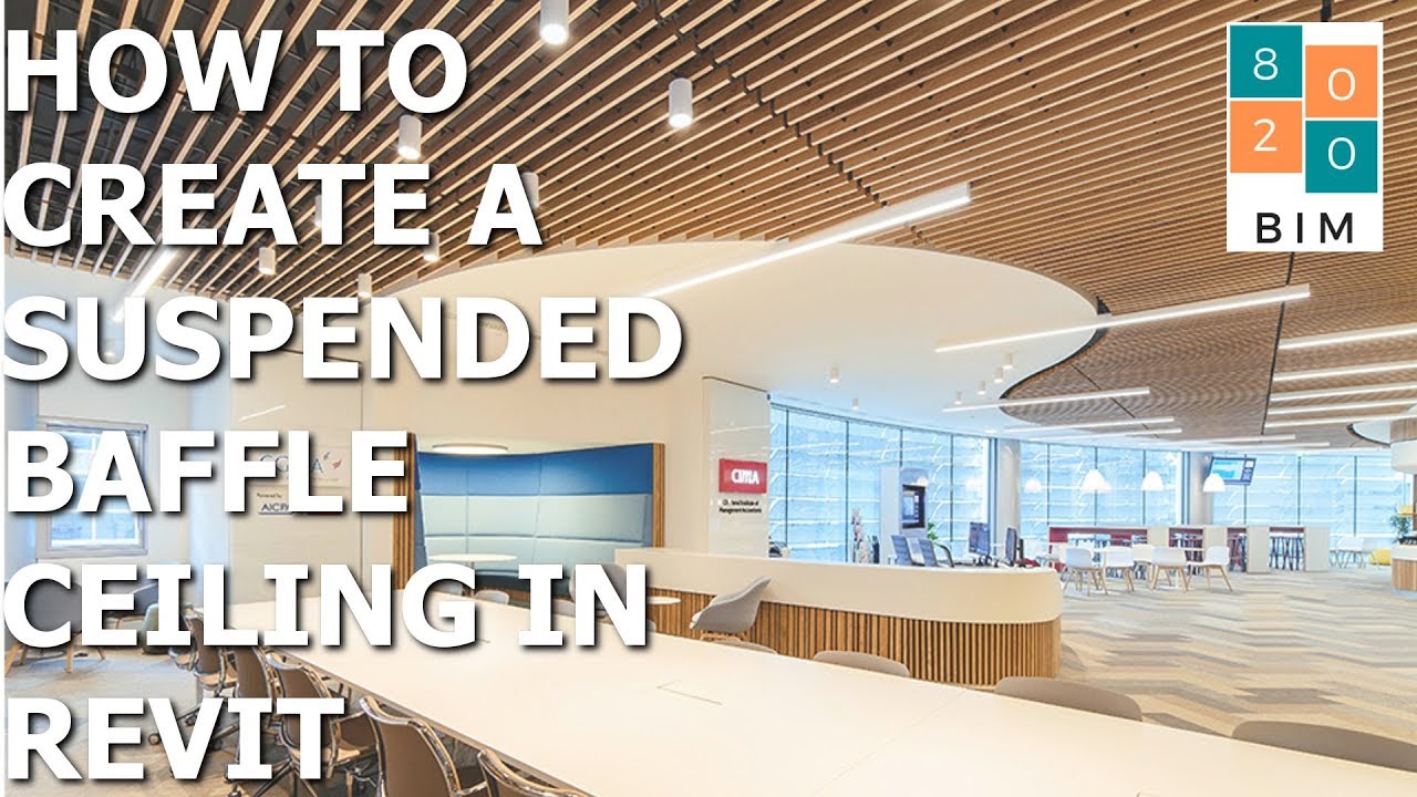 How to Create Baffle Ceiling in Revit