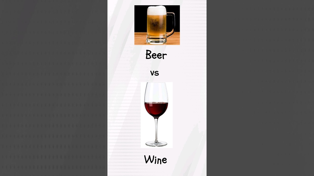 Beer vs Wine