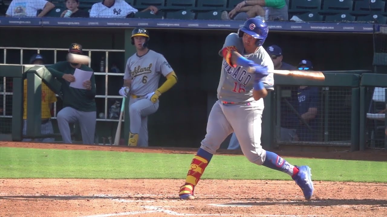 Moisés Ballesteros, Chicago Cubs C/INF Prospect (2024 Arizona Fall League)