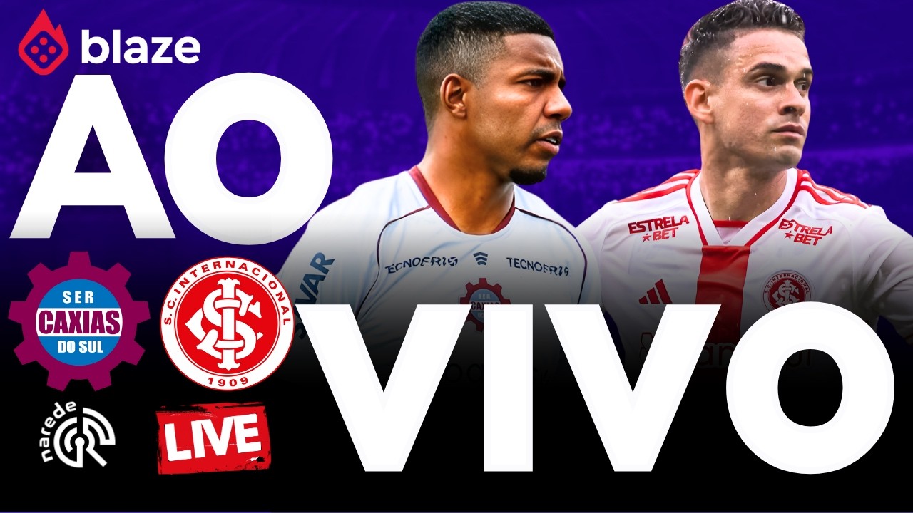 CAXIAS x INTERNACIONAL | AO VIVO | GA&Uacute;CH&Atilde;O 2026 | JOGO AO VIVO AGORA NO FRANCISCO ST&Eacute;DILE