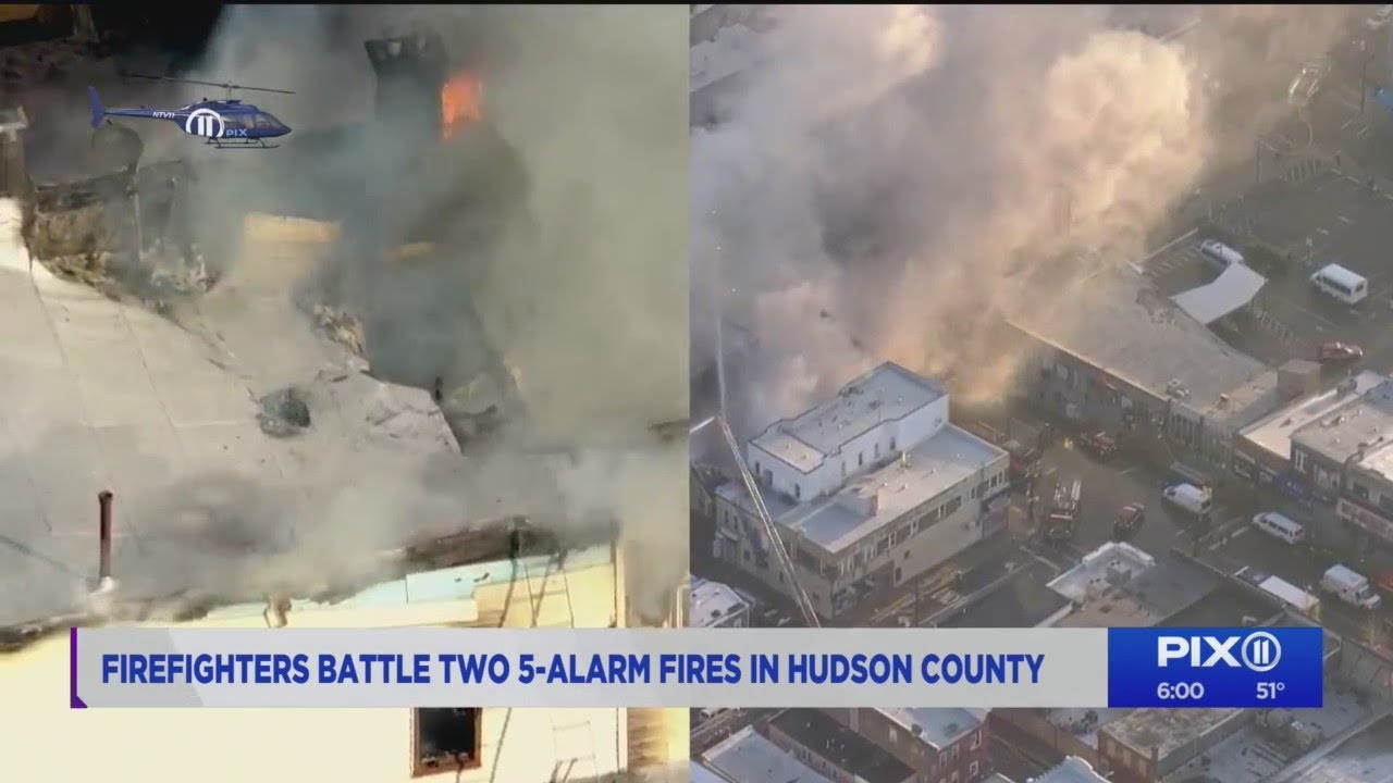 2 fires destroy businesses, residences in New Jersey