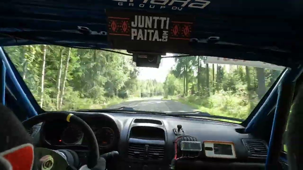 Saunamaailma.pro Rallisprintsprint 2024 2.kierros Incar
