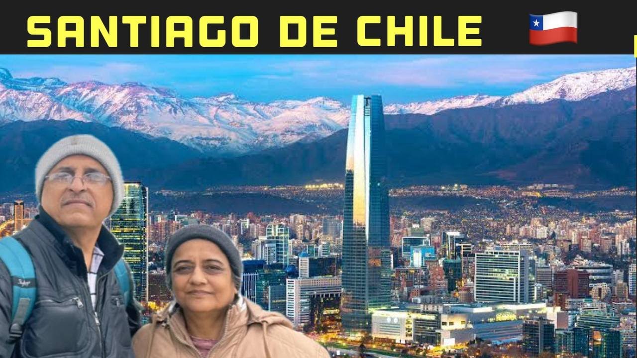INDIAN COUPLE IN SANTIAGO DE CHILE