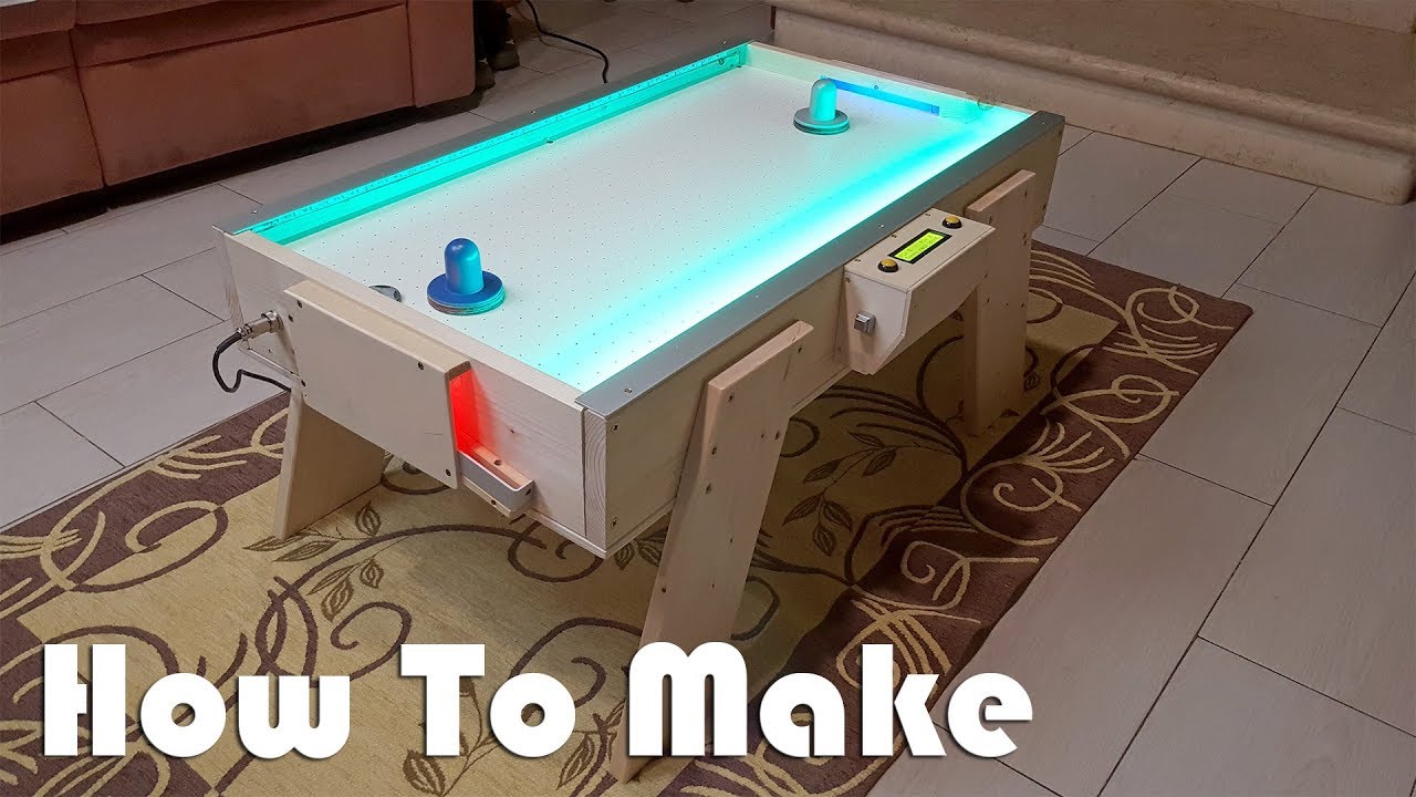 Как сделать настольный аэрохоккей/футбол - elettronico a led con ARDUINO