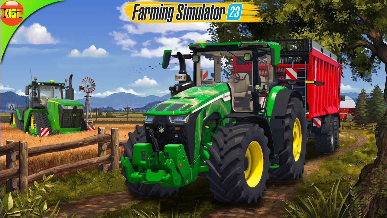 New Tractor and New Crop Planting First Time | John Deere Farm Fs23 #11