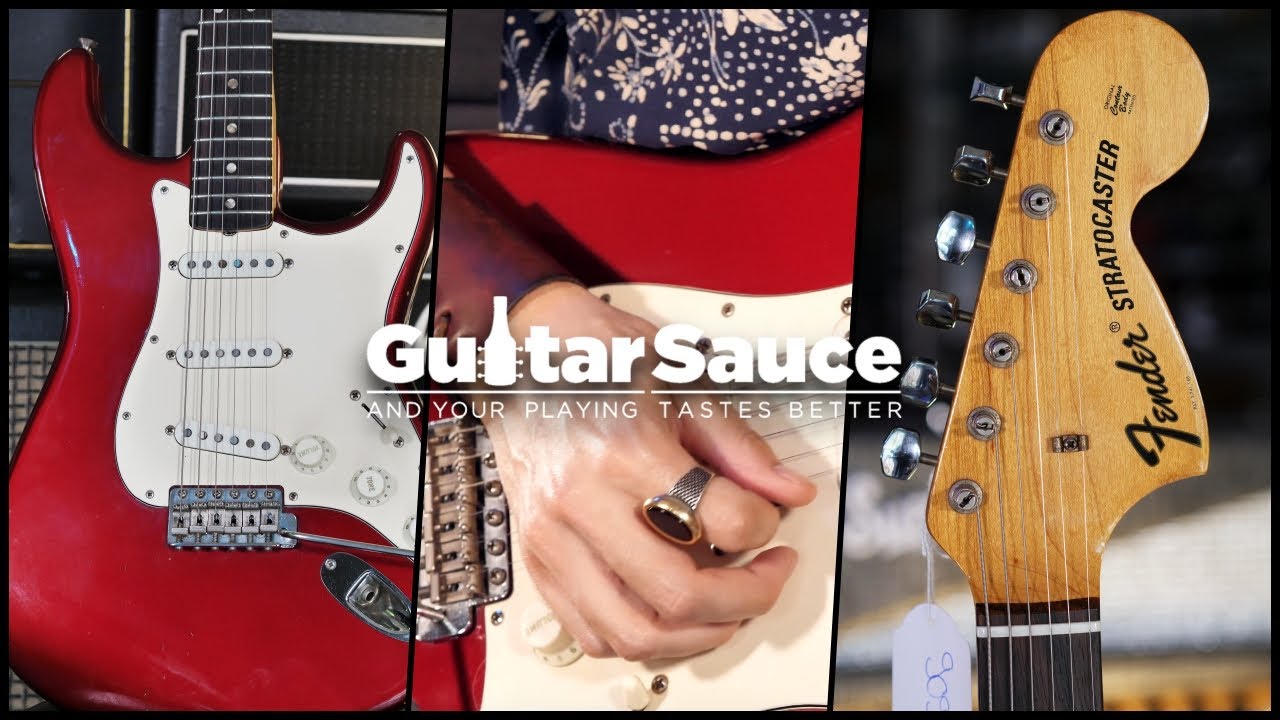 Fender Stratocaster 1971 Candy Apple Red Original Vintage Mint Condition | Demo by Paul Audia