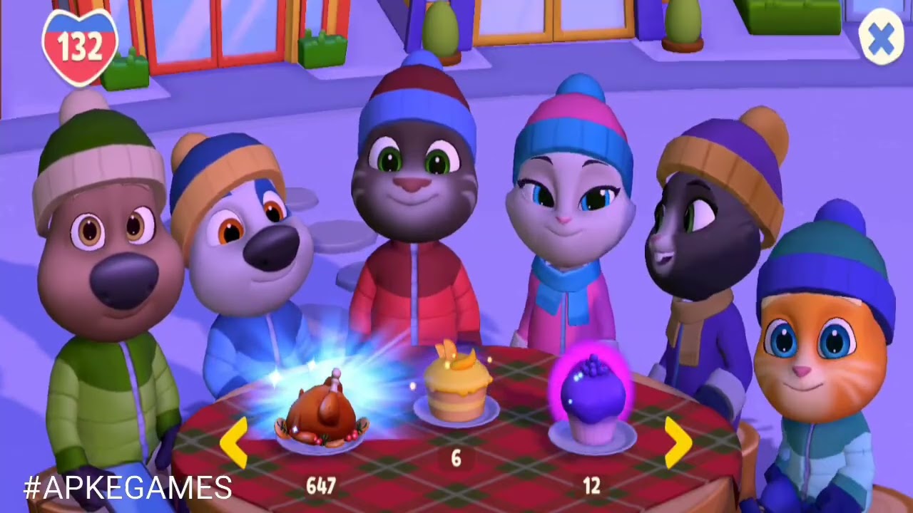 My Talking Tom Friends 2 Gameplay Android ios 