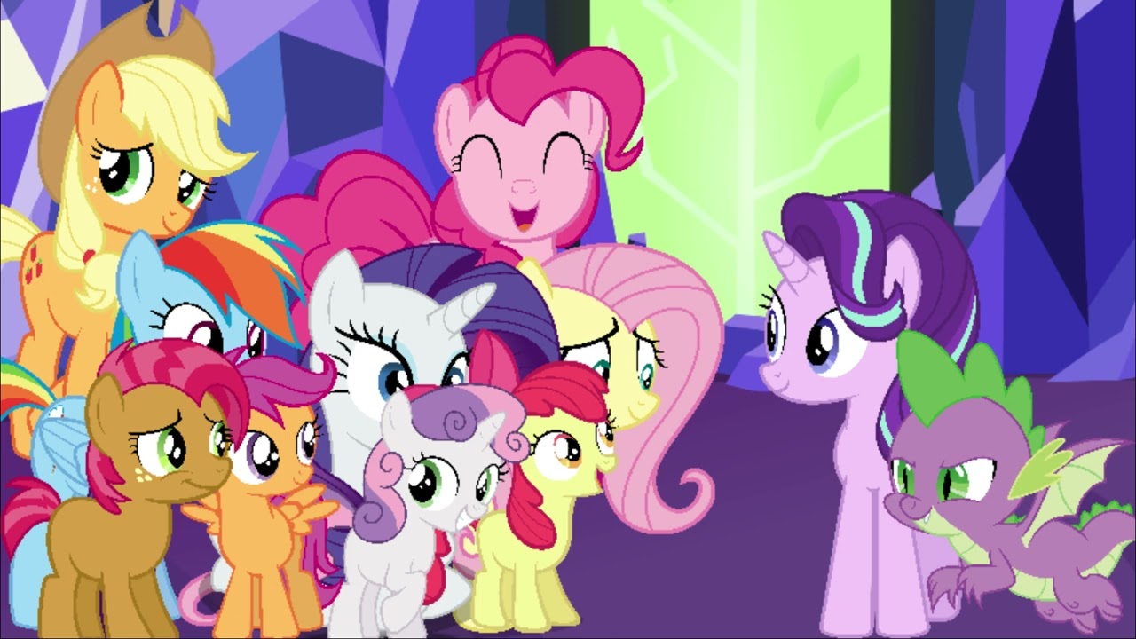 Ponies React To Teenage Mutant Ninja Turtles Mutant Mayhem Trailer (Uberduck)