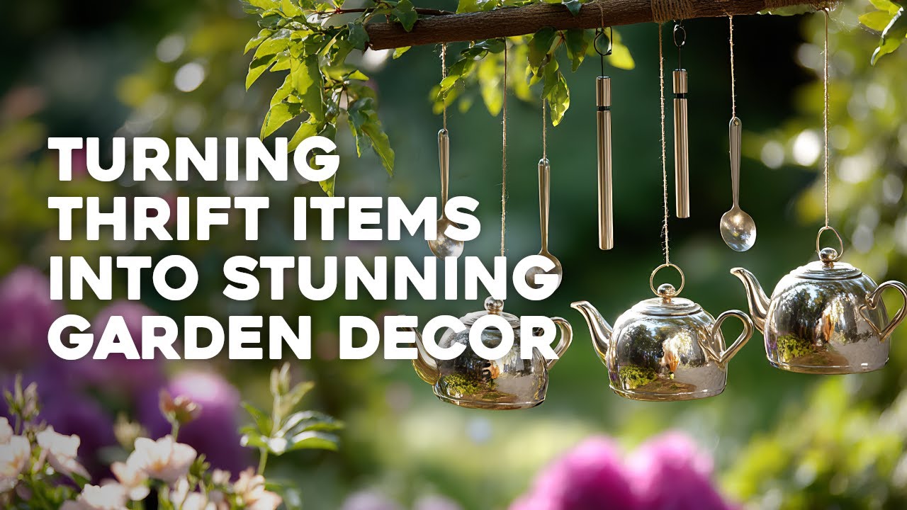 🪴🏡 Turn Old Thrifted Finds Into Garden Magic: Upcycle Thrifted Items Into Beautiful Garden Decor