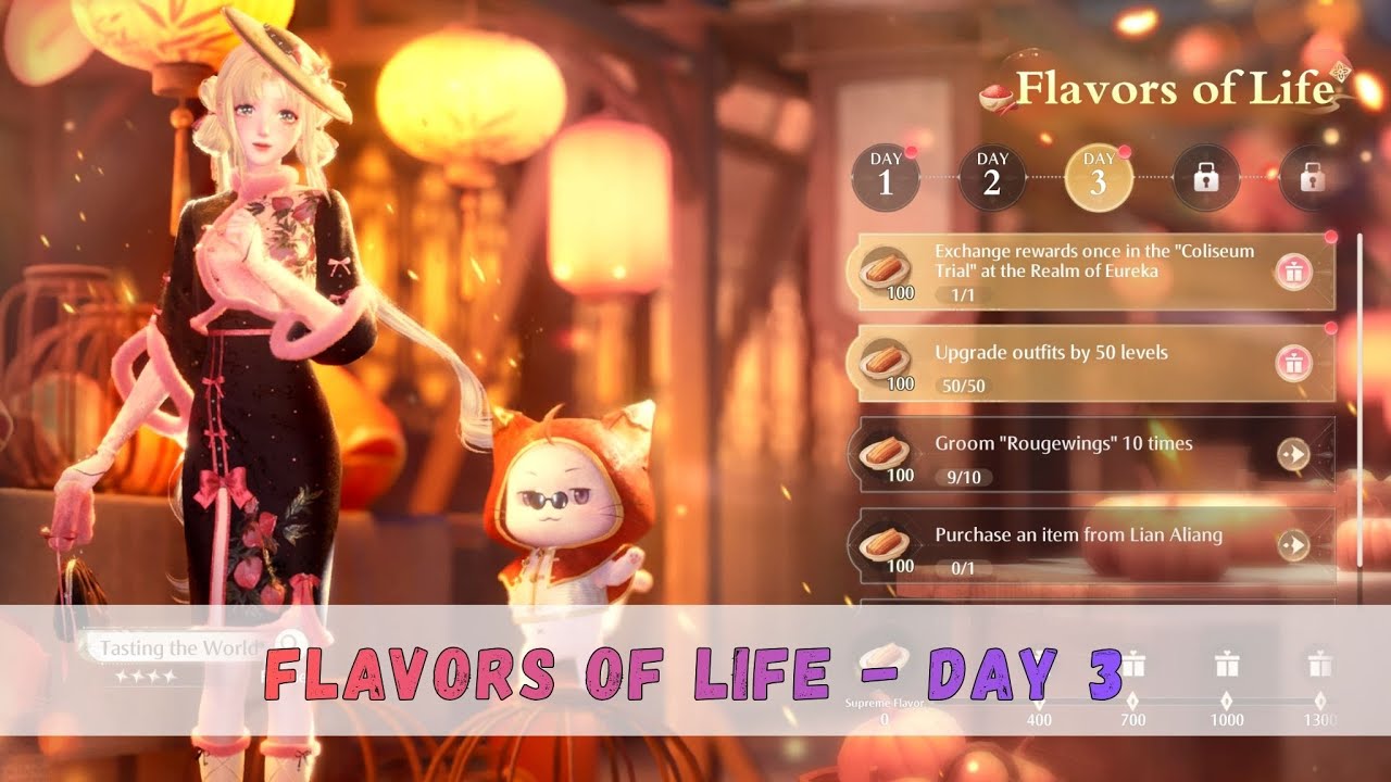 Infinity Nikki - DAY 3: Rasa Kehidupan [Flavors of Life]