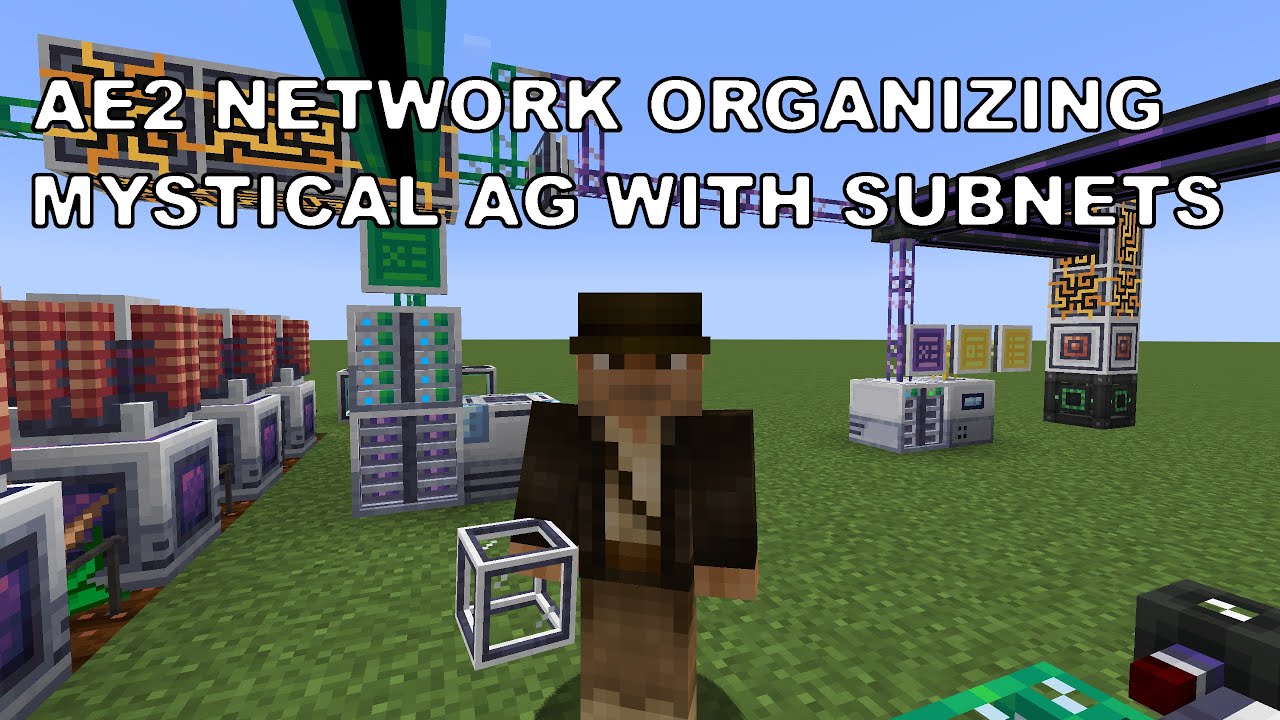 ATM10 - Organizing Mystical Agriculture Essence with Subnets & Autocrafting via AE2