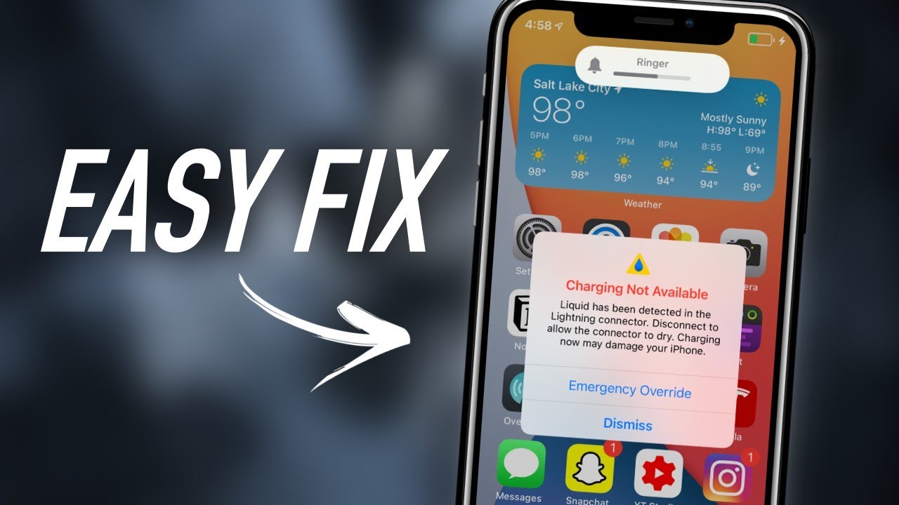 Liquid Detected in Lightning Connector Error? Here&rsquo;s The Fix!
