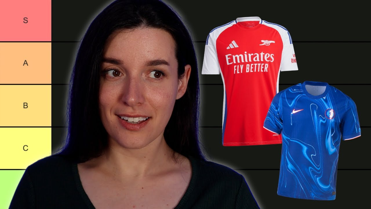 (ASMR) Premier League 24/25 home kits tier list!
