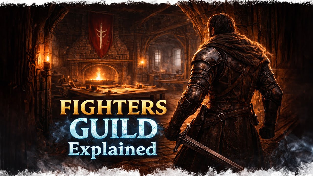 Fighters Guild Explained | Honor, Decline, and Absence in Skyrim