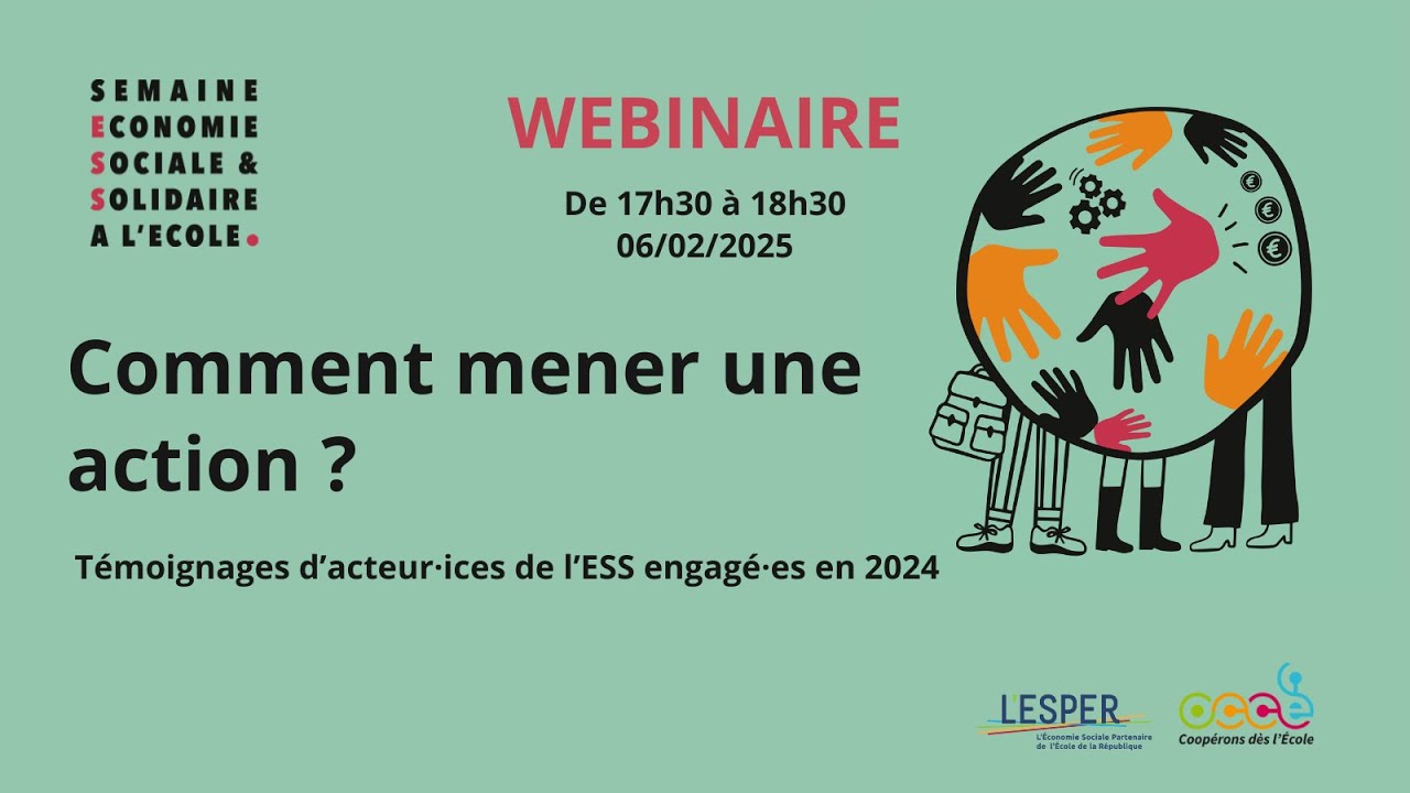 Webinaire #SESSE2025 - Comment mener une action ?