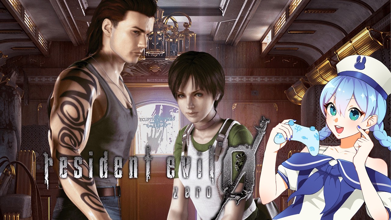 #6【biohazard0 HD REMASTER】コウモリに負けないぞ!!【Tiktok同時配信】#Vtuber  #ゲーム実況 #バイオハザード #ホラー  #バイオ #biohazard