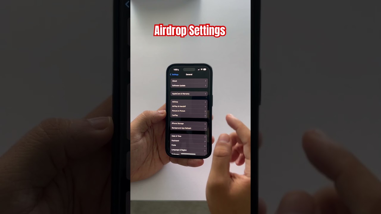 Access your airdrop setting Quick & Easy #shorts #fypシ゚viral #fyp #airdrop