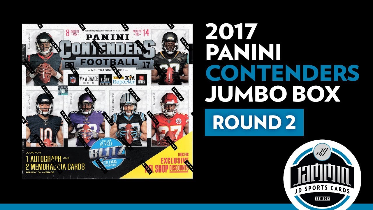 Round 2 - 2017 Contenders Football Premium Retail Box Break