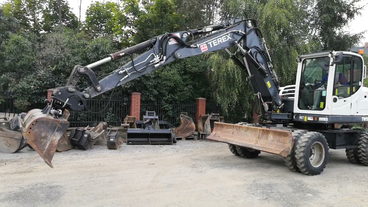 Koparka kołowa TEREX TW110 na aukcji flotilo pl