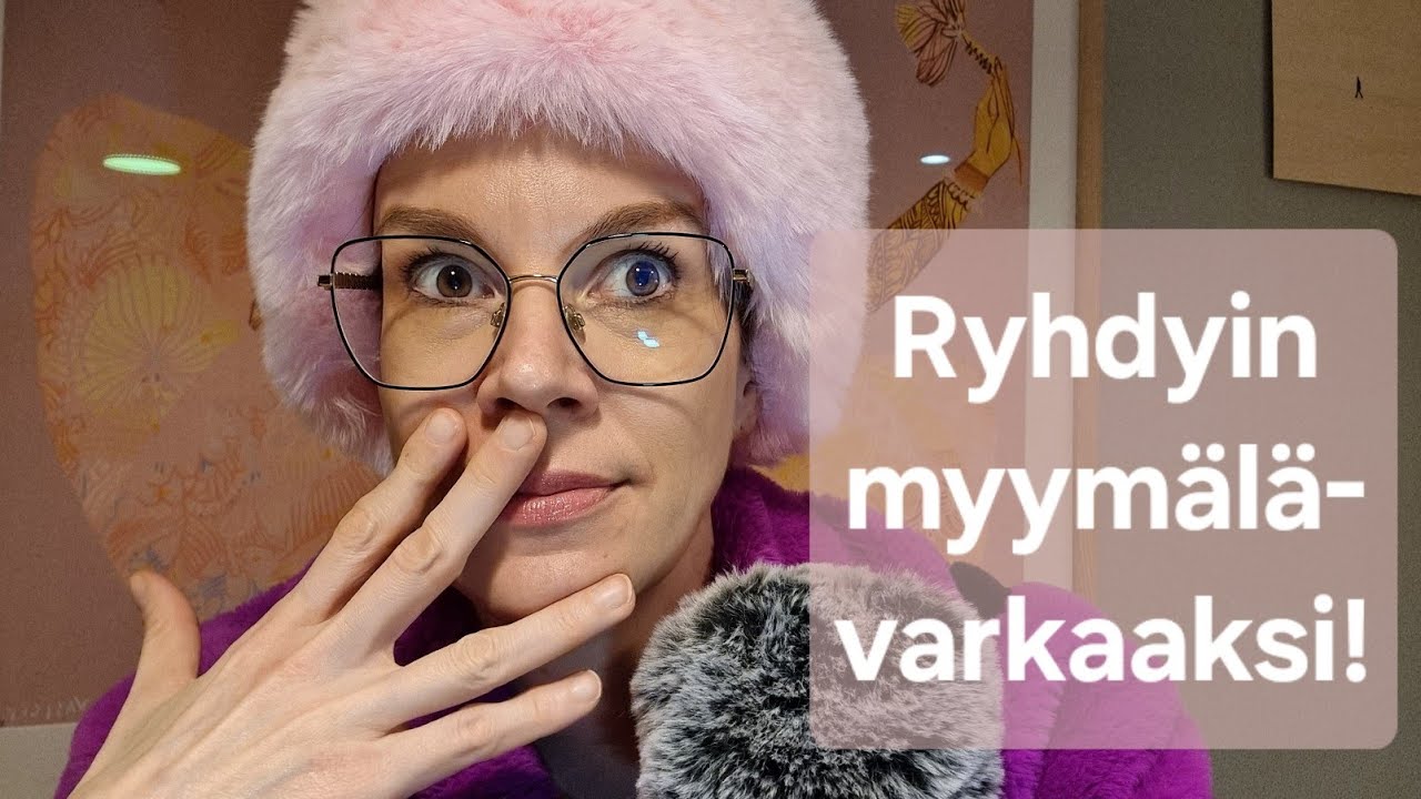 ASMR SUOMI / Tein vahingossa myymälävarkauden - ja tuli huutia!