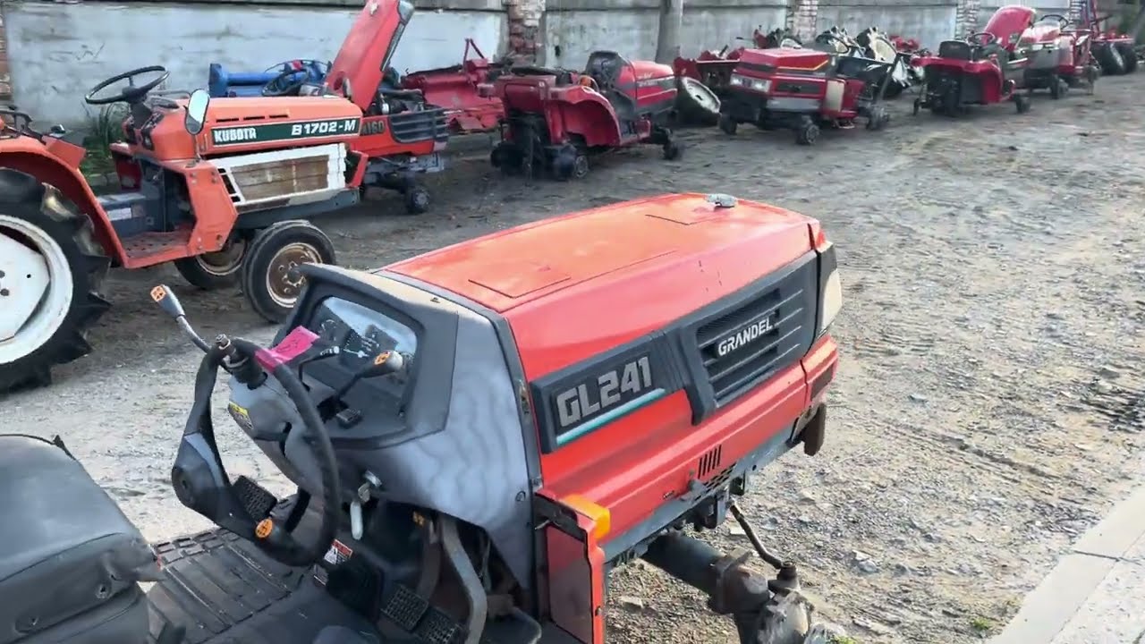 Нове надходження БУ міні тракторів 🚜 з Японії 🇯🇵 у VRM-Техніка І-Ф