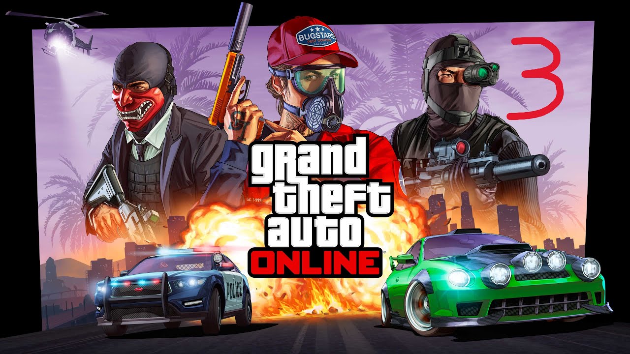 12 subvencionados jugando al GTA V online durante 5 horas
