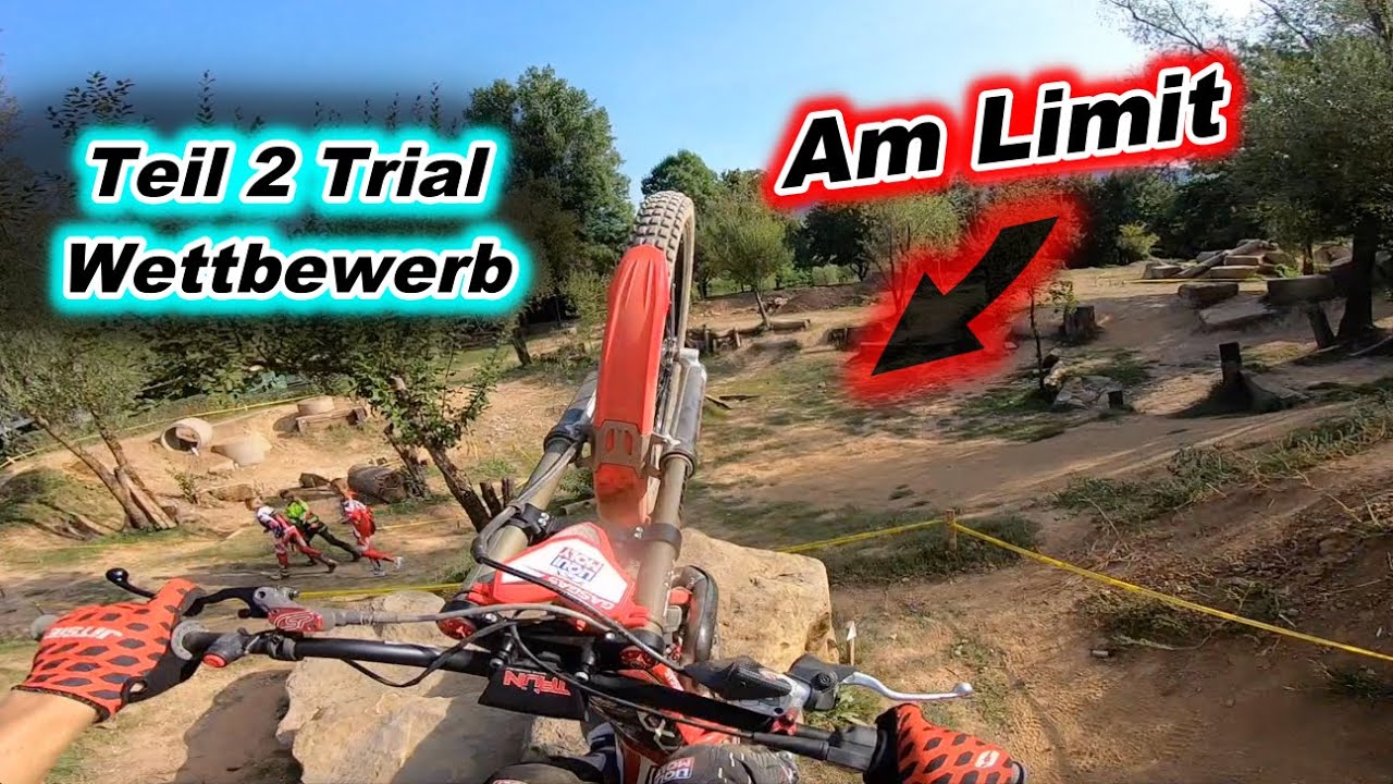 Ich fahre einen Trial Wettbewerb - Teil 2