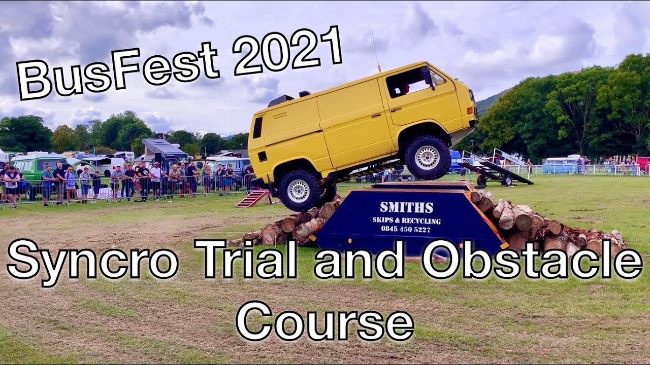 BusFest 2021 - SYNCRO TRIAL & SYNCRO OBSTACLE COURSE -