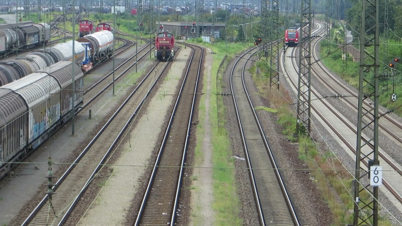 Eisenbahn Clip 32 - Teil 4 - dies ist nun der letzte Teil aus dem Raum Mannheim-Seckenheim